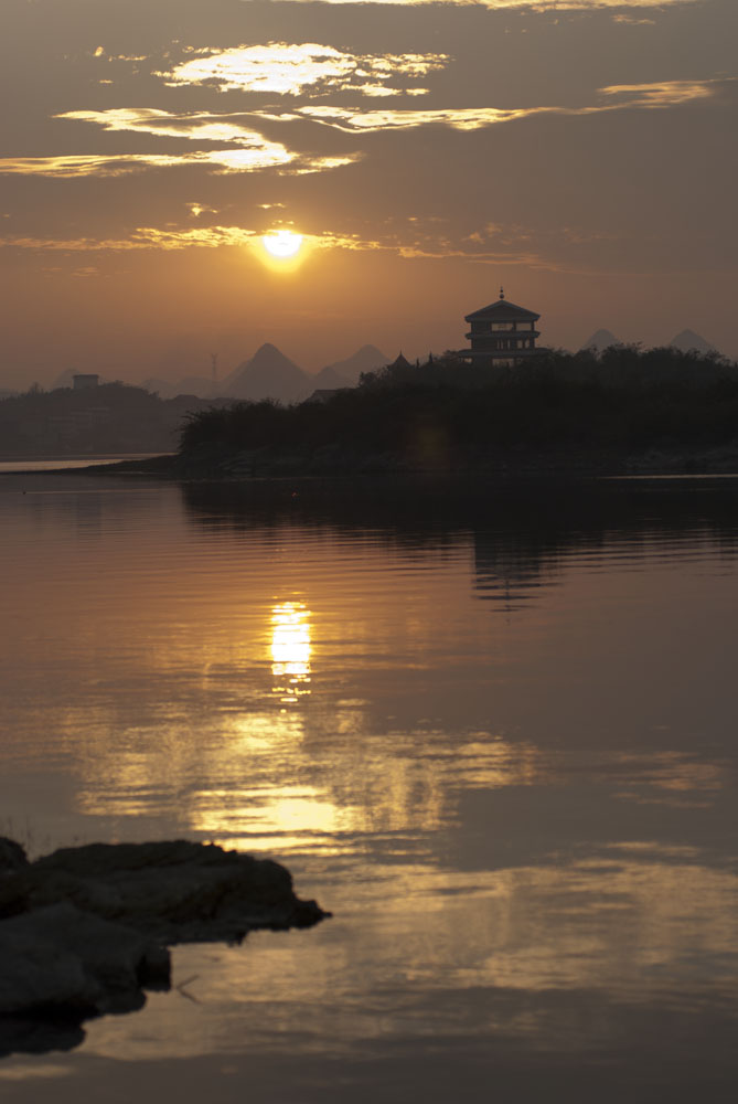 夕照 摄影 麦壳黄