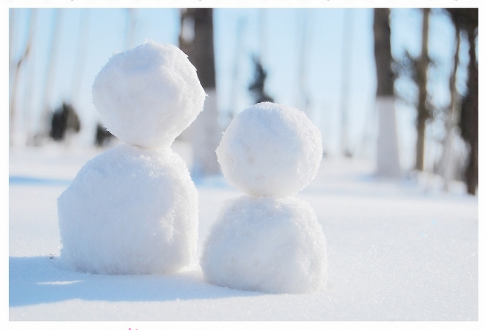 雪中的你我 摄影 嚯嚯