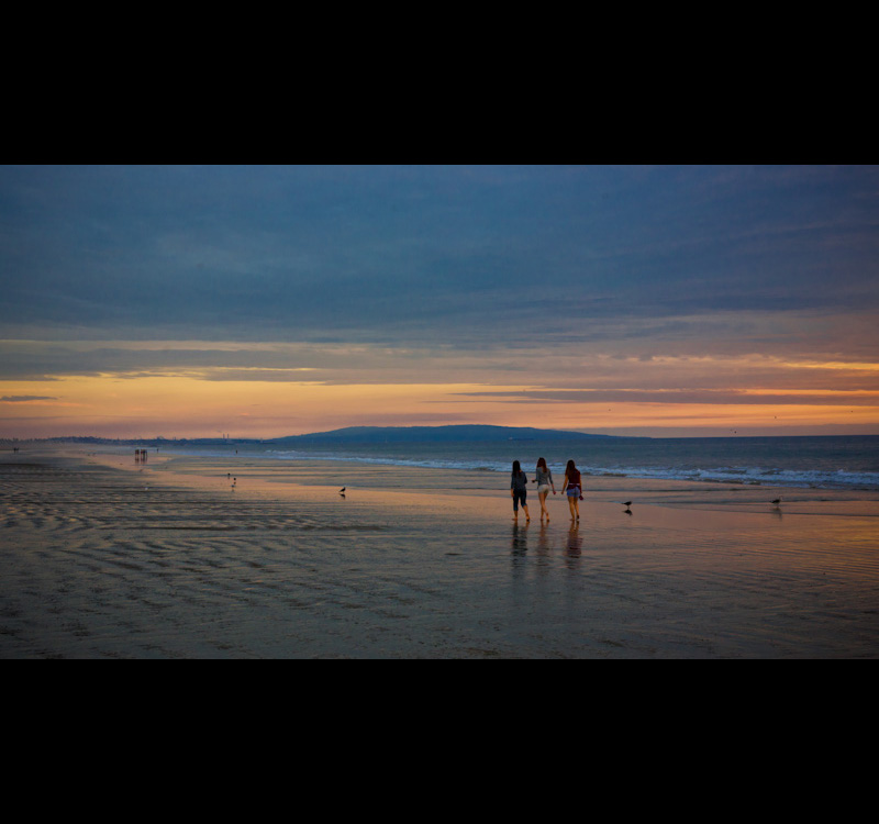 日落 santa monica 摄影 杨柳岸峥嵘陌