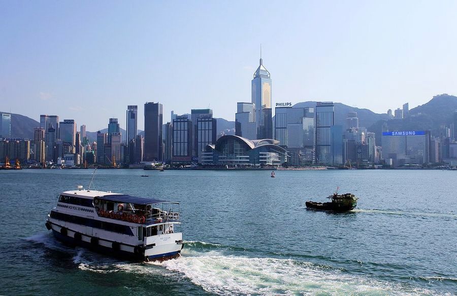 维多利亚港美景 摄影 小小尼康