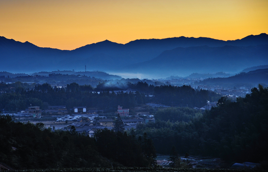 乡村的早晨 摄影 langaa