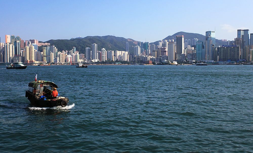 维多利亚港美景 摄影 小小尼康