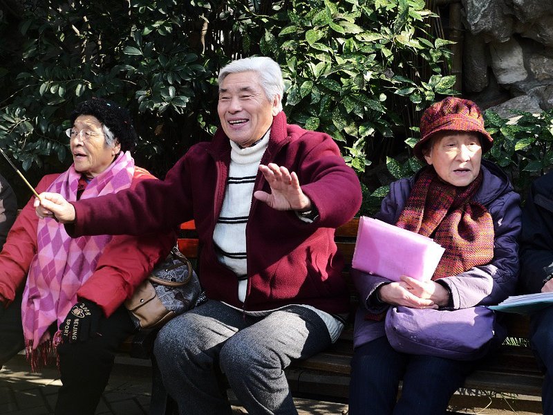 “花朵”指挥家 摄影 叮叮虫