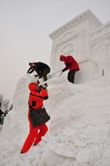 雪博会活动 摄影 日行千里