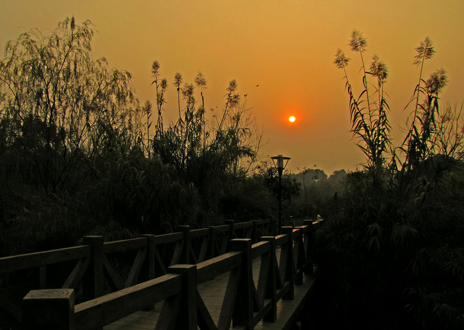 夕阳是一首歌 摄影 少城清风