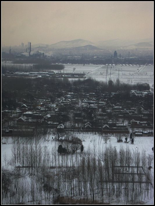 雪后山村 摄影 东风一浪