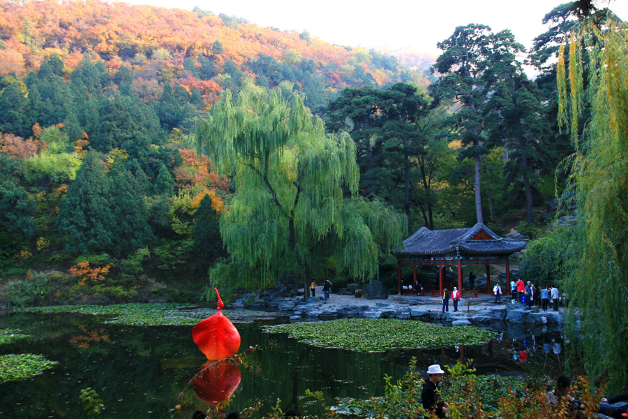 香山秋景——静翠湖 摄影 sdj