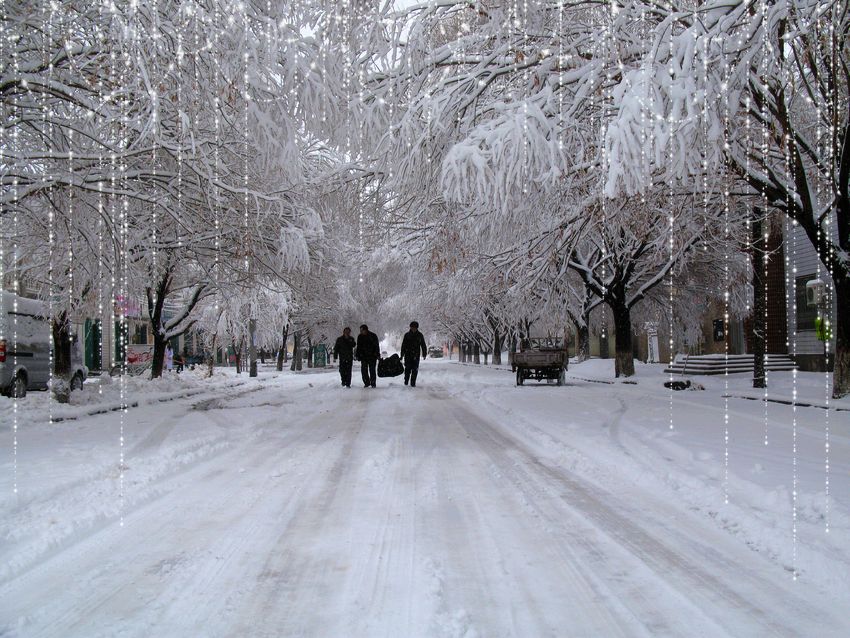 雪后街道 摄影 shanfenghao