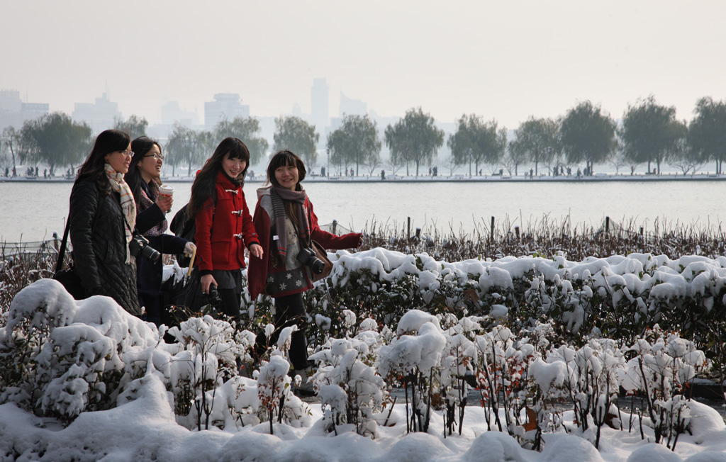 西湖赏雪 摄影 风雨太阳