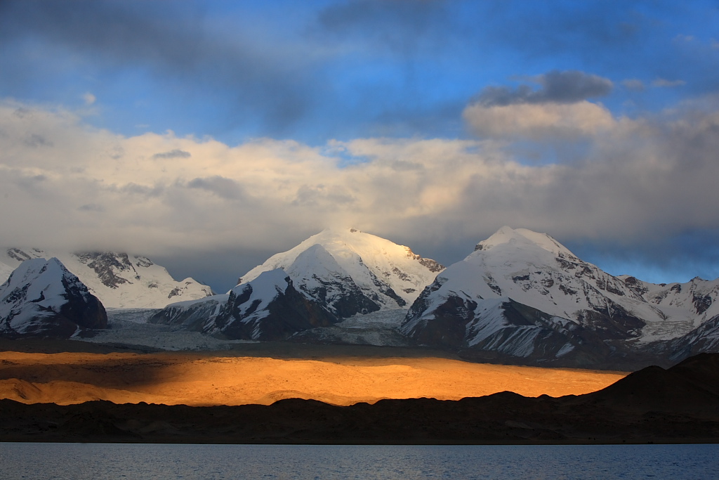 雪峰夕照 摄影 流云飞