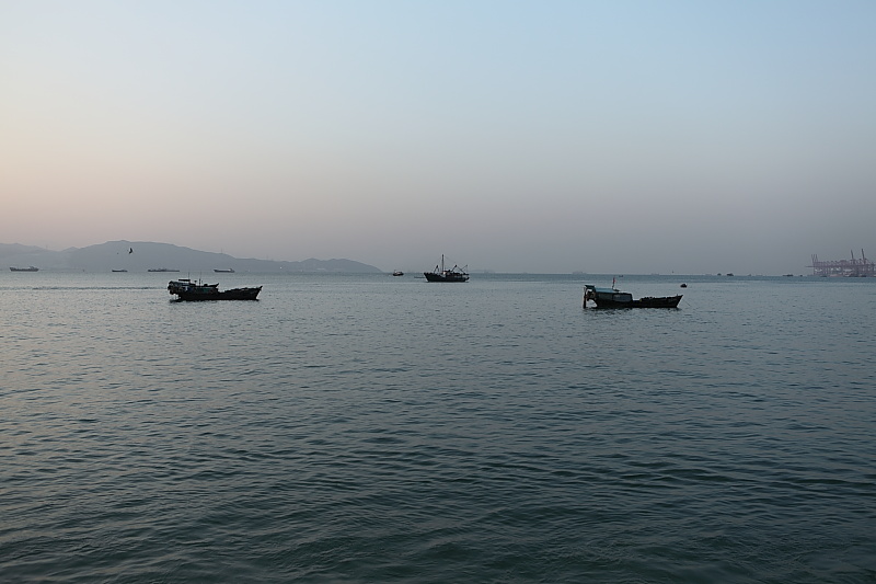 海天之间 摄影 深圳快车