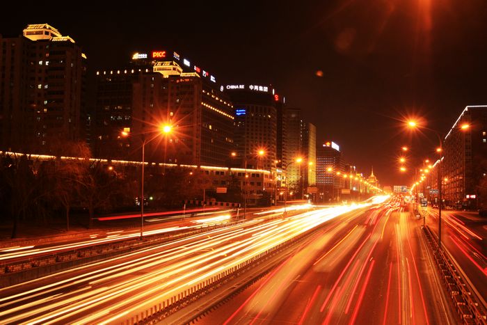 新年新片复兴门夜景---各一张 摄影 hong2009