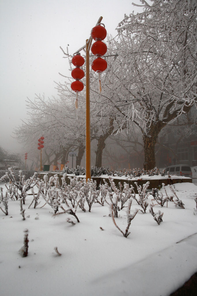 雪后庐山 摄影 拐杖