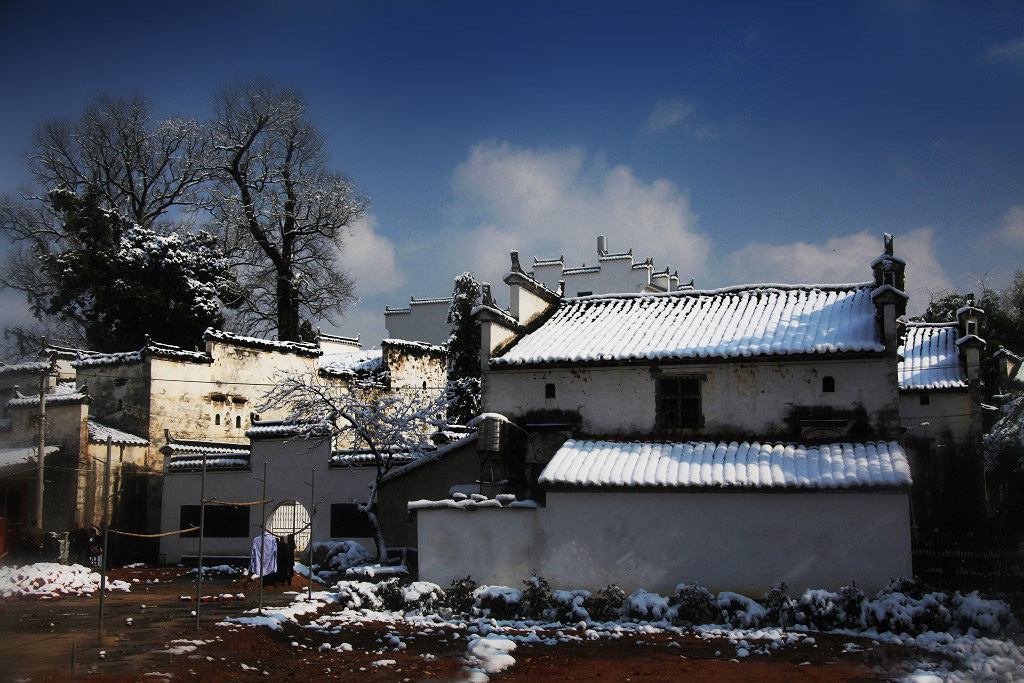 江南雪5 摄影 一线蓝光