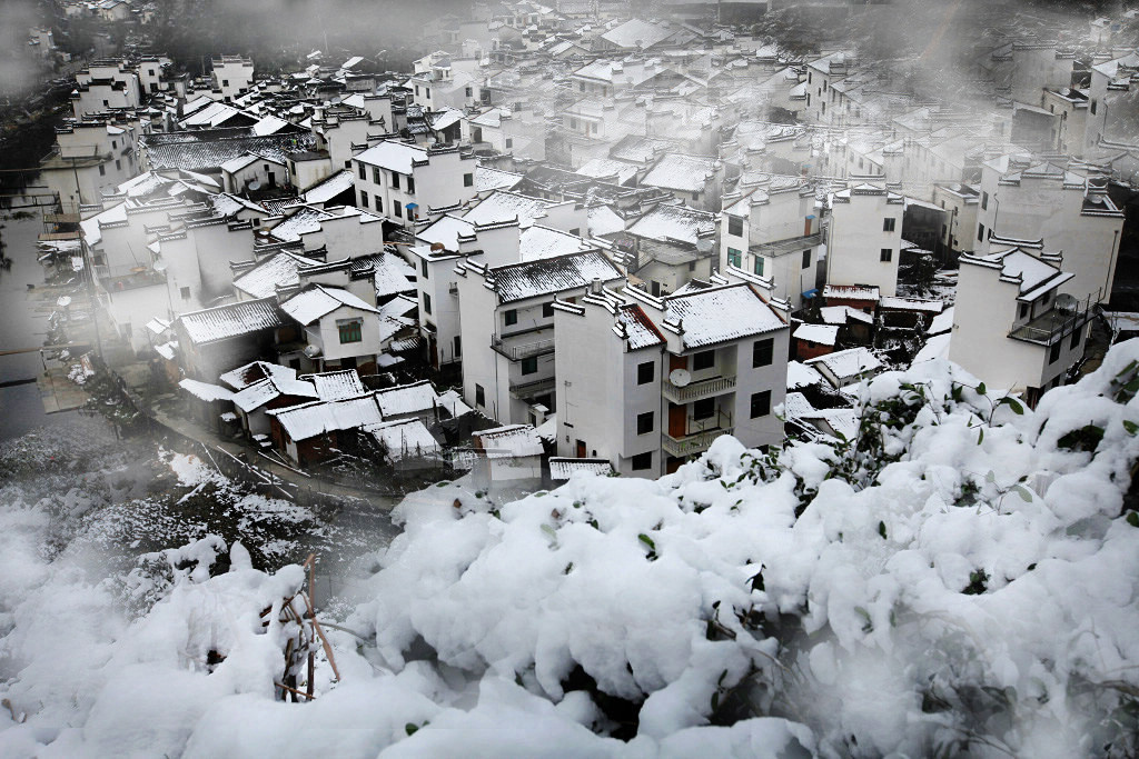 江南雪6 摄影 一线蓝光