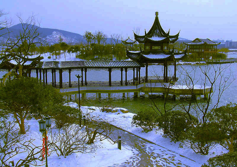 玉楼春雪 摄影 彩蝶恋花