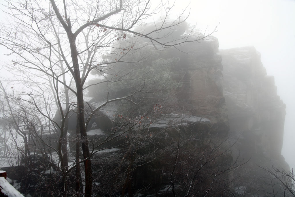 雪后庐山 13 摄影 拐杖