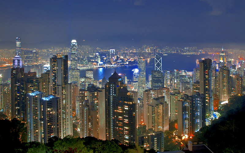 香港之夜（维多利亚港） 摄影 超梦