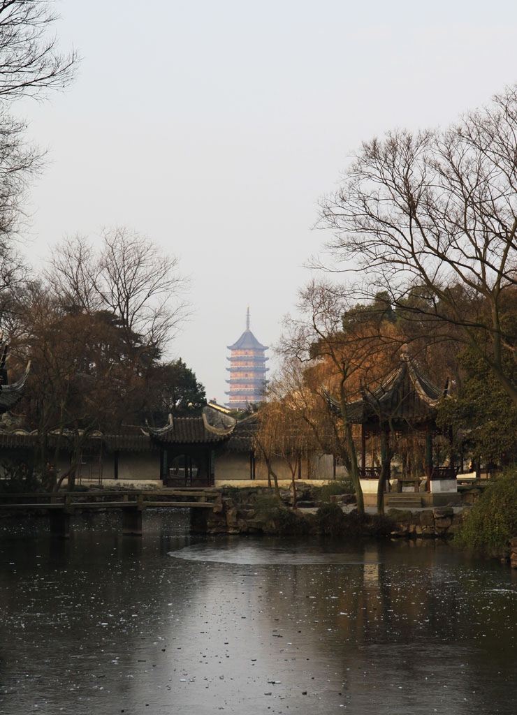 冬日园林<借景> 摄影 綄鎂幸福