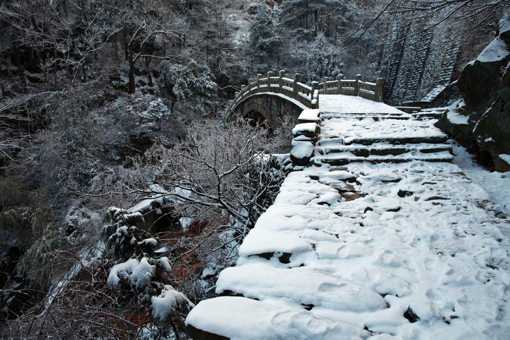 雪后庐山 18 摄影 拐杖