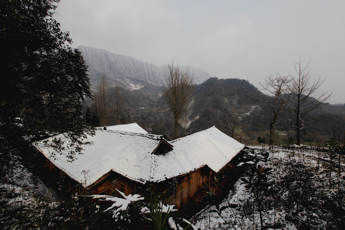 家乡的雪 摄影 小学生2