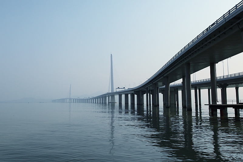 深圳湾跨海大桥 摄影 深圳快车