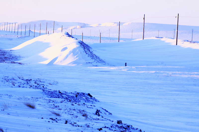 雪地晨曲 摄影 峡谷