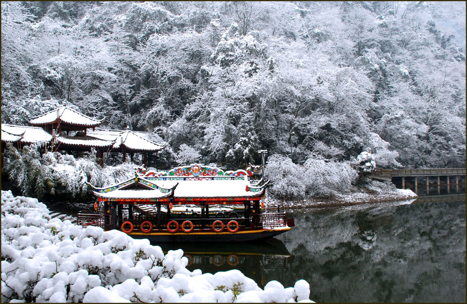 月城湖雪景（三） 摄影 少城清风