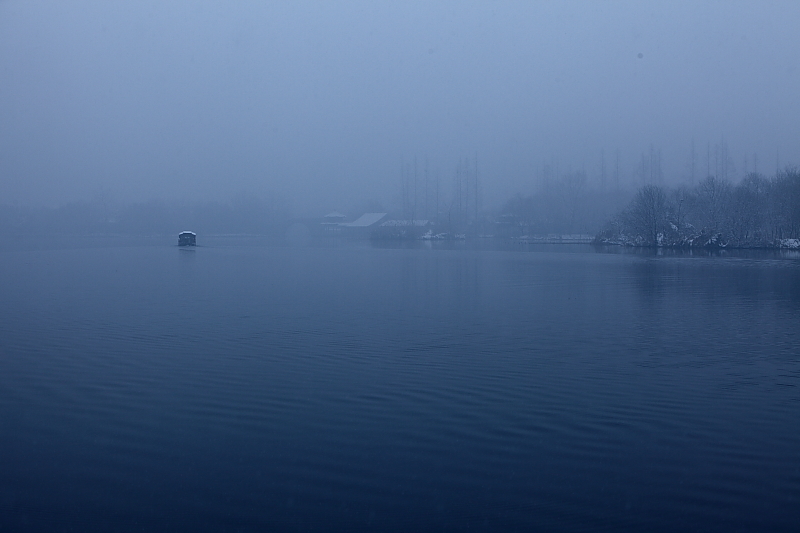 雪天西湖 摄影 旅而摄而旅