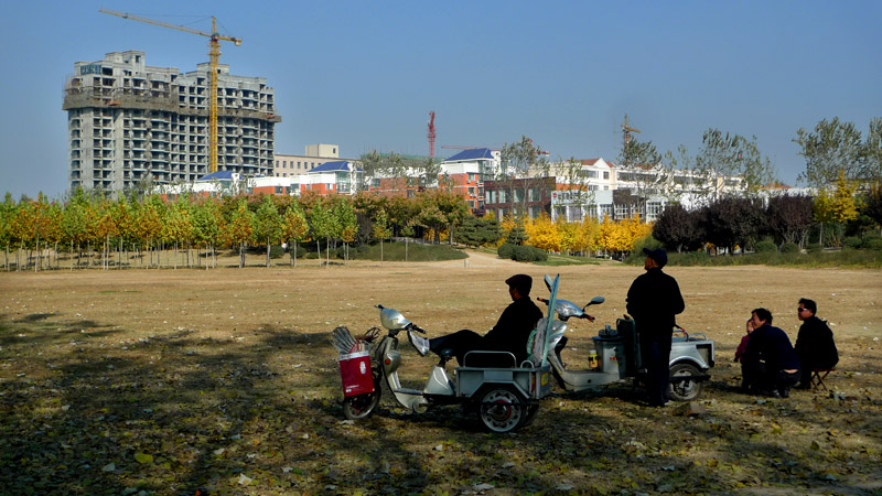 城中秋景 摄影 豫龙阳光