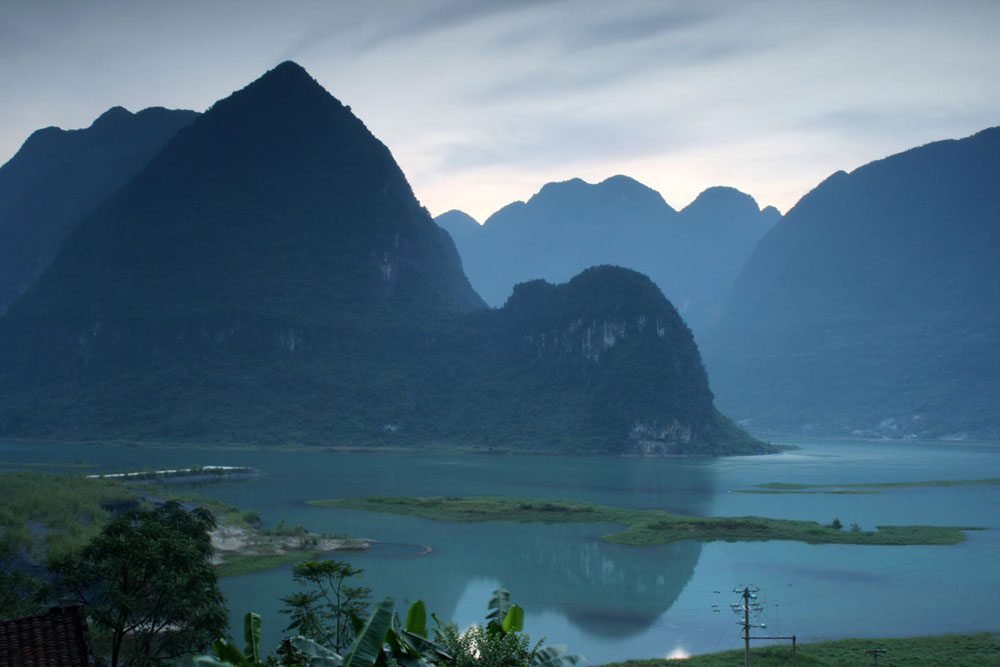 晨曦——红水河第一湾 摄影 潇洒行者