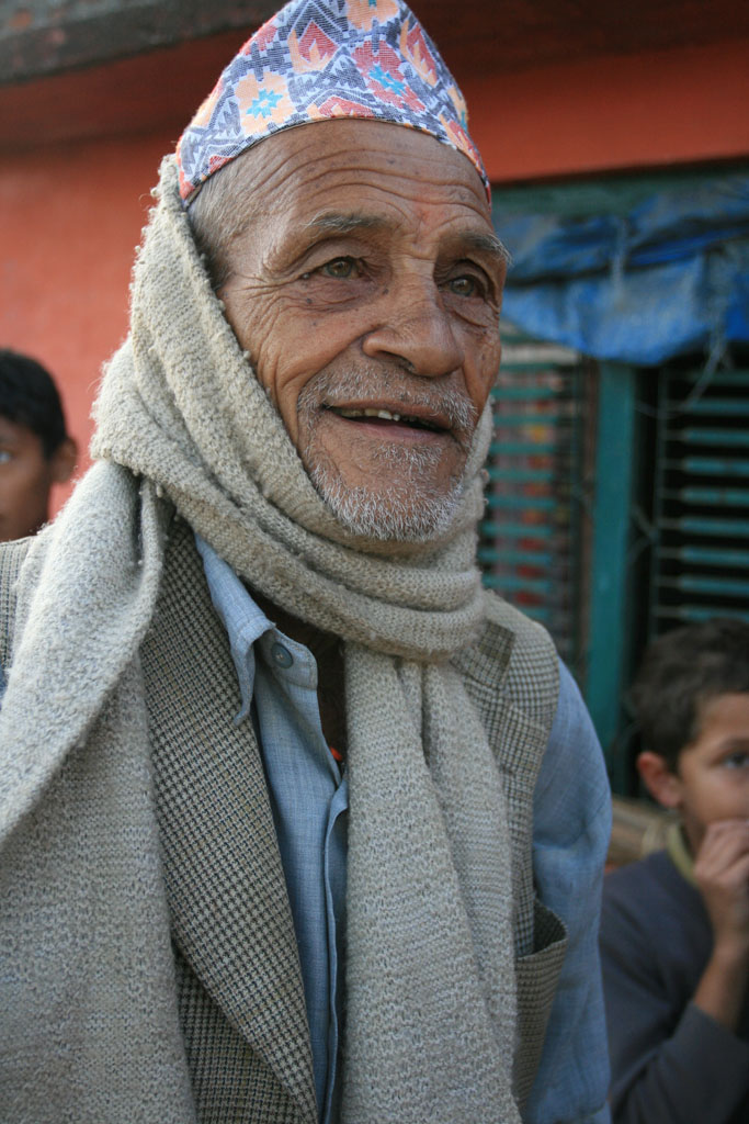 Nepal 老人 摄影 俺家老三