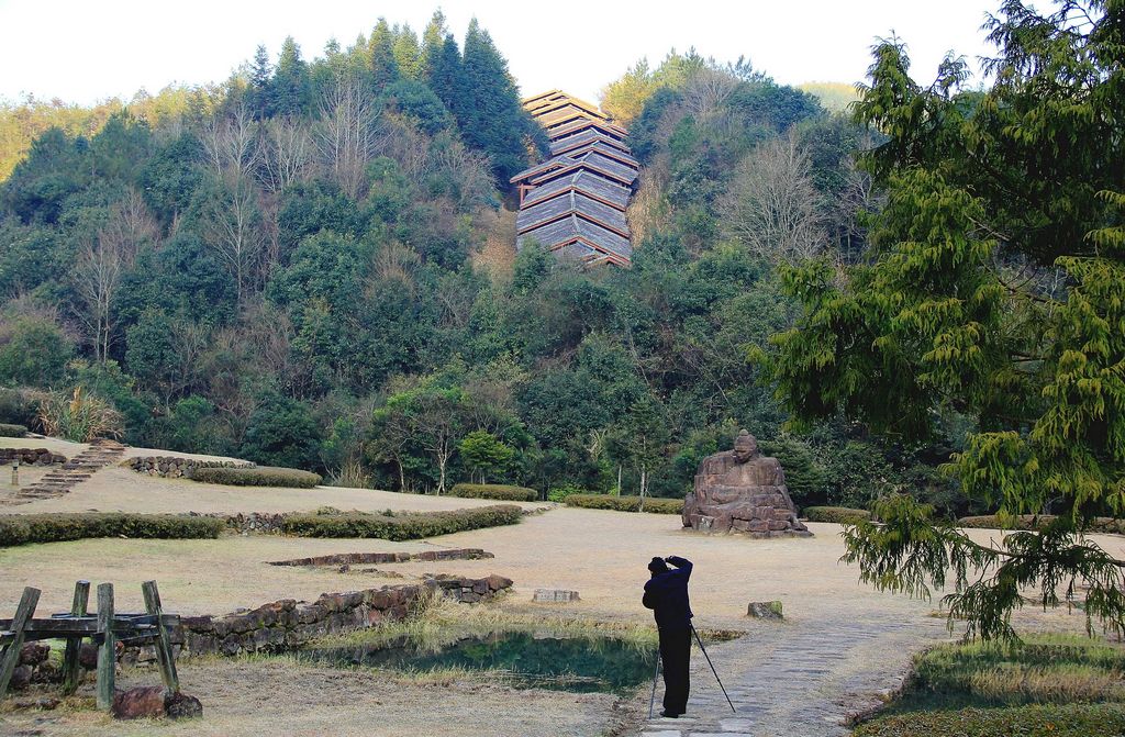 遇林亭窑址之晨霜览胜 摄影 郑大山人