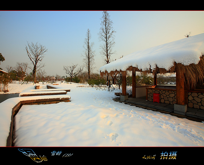 湿地雪韵（13） 摄影 天地间