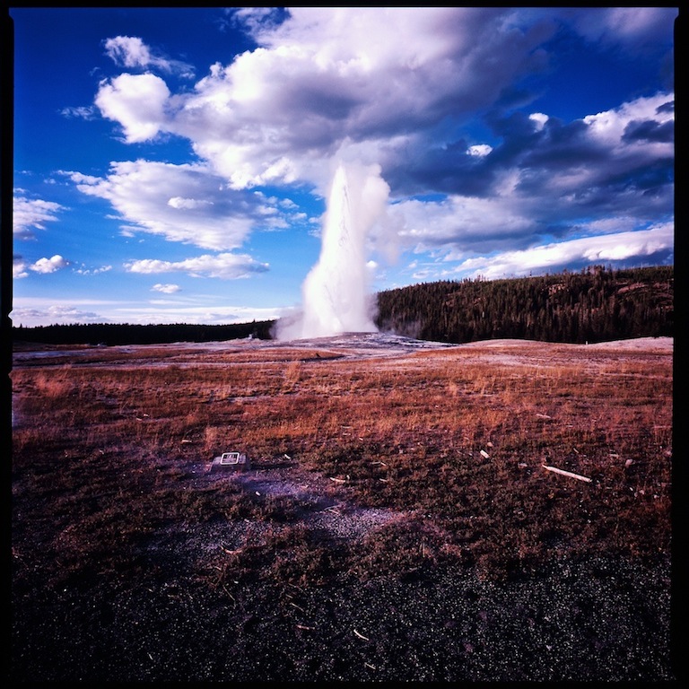 Yellowstone:Old Faithful Geyse 摄影 月光长椅