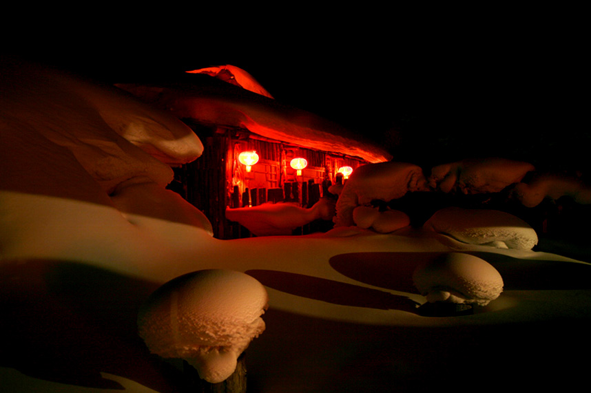 雪乡夜色之三 摄影 香山