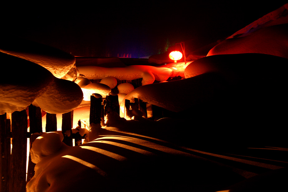 雪乡夜色之二 摄影 香山