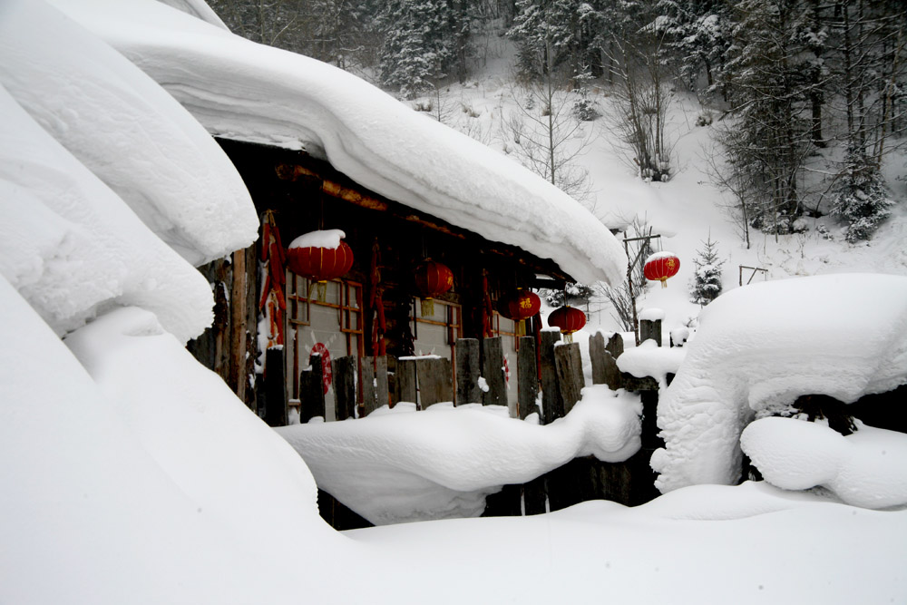 雪乡 摄影 香山