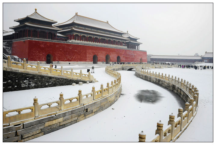 飘在故宫的雪~~ 摄影 丝竹情韵