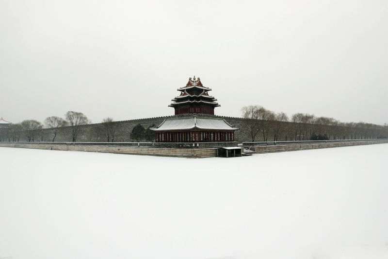 新年第一场雪 摄影 hong2009