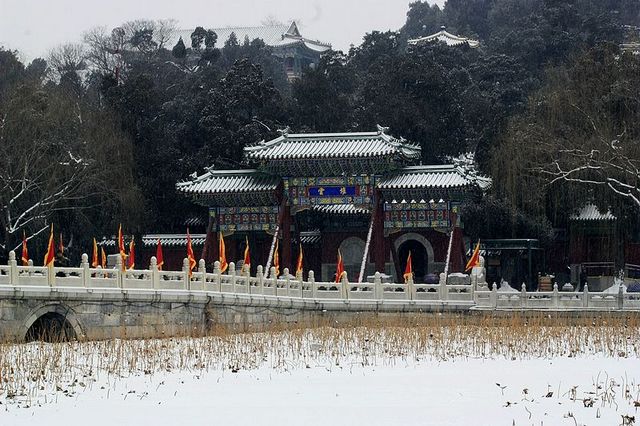 新年第一场雪 摄影 hong2009