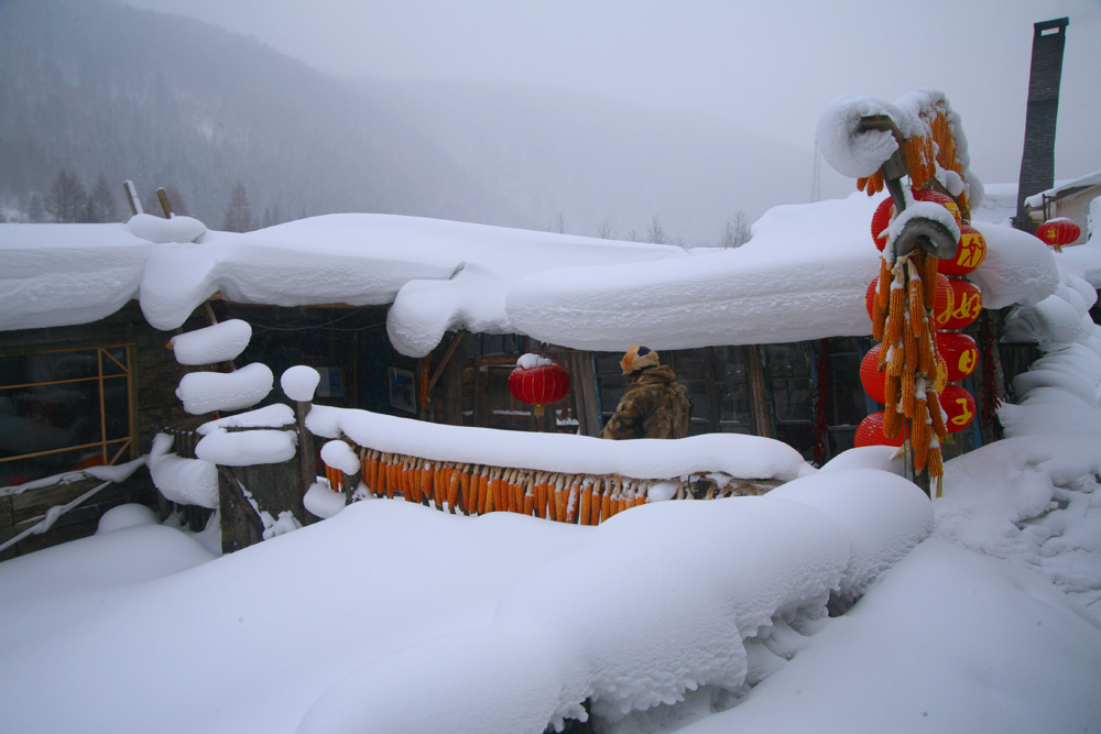 梦里雪乡 摄影 香山