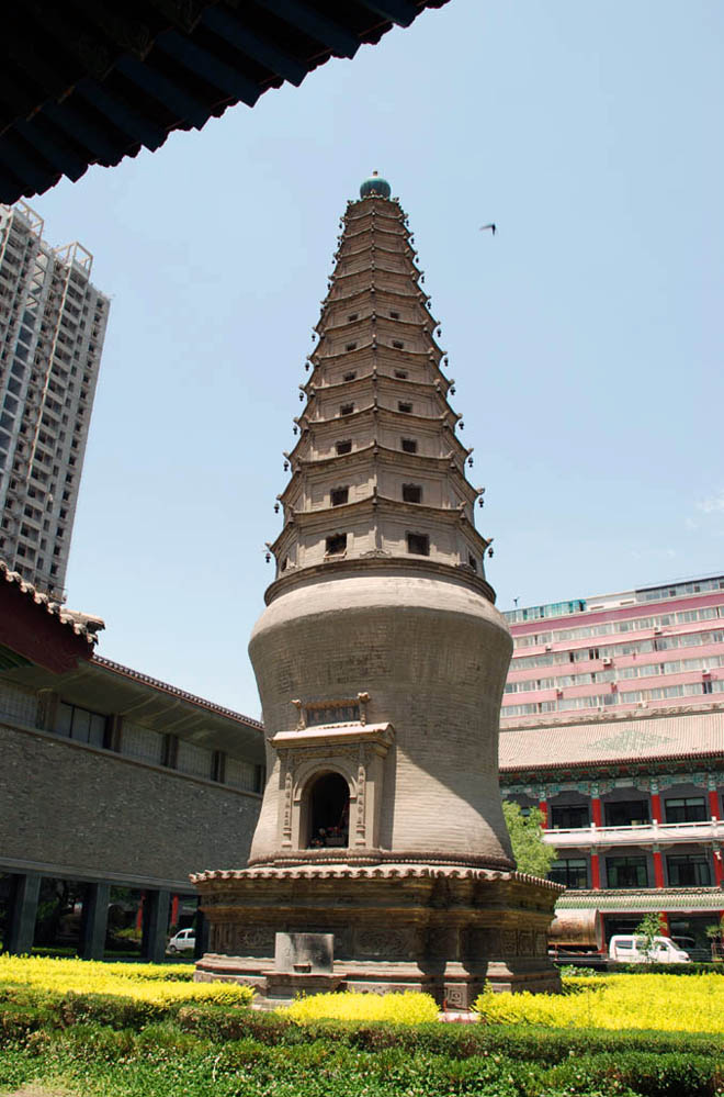 西安白马寺塔 摄影 金天一川