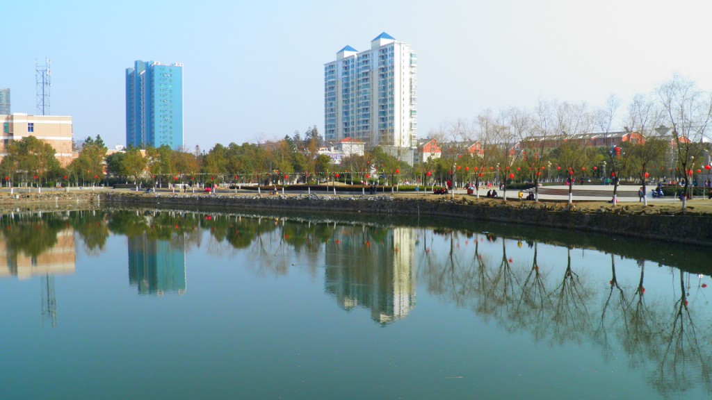 长林湖小景 摄影 色天下美景