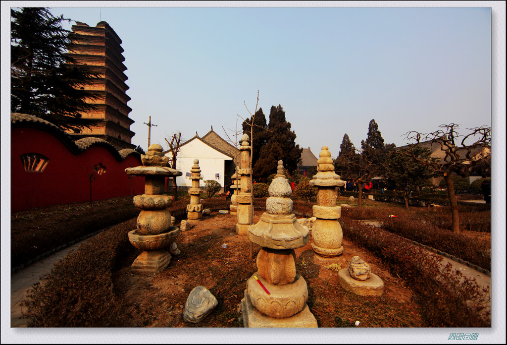 西安香积寺 摄影 星稀云淡