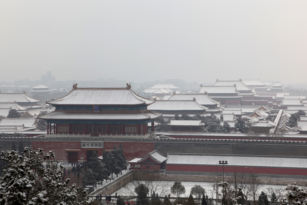 雪落紫禁城 摄影 戈壁飞沙