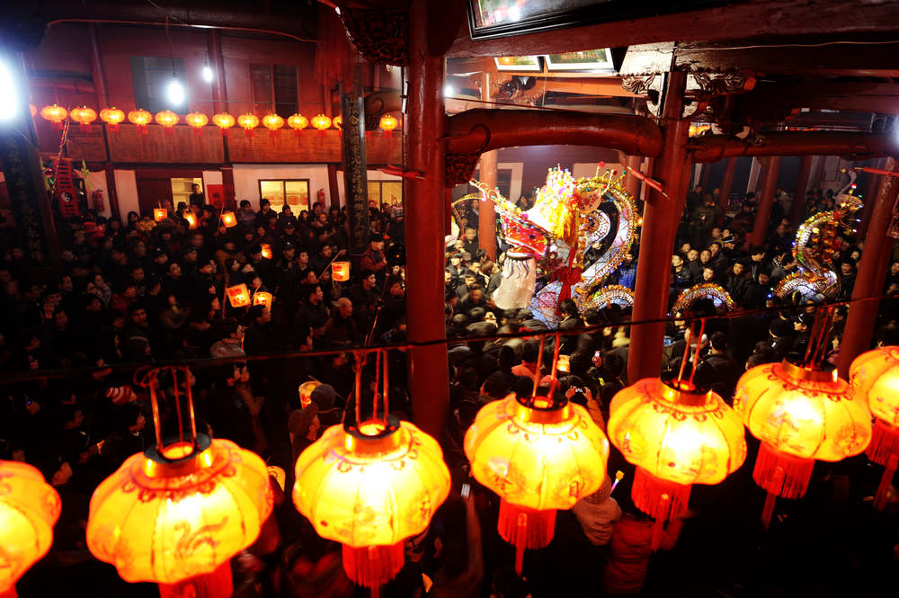 闹元宵《祝好友元宵快乐》 摄影 林鹤鸣