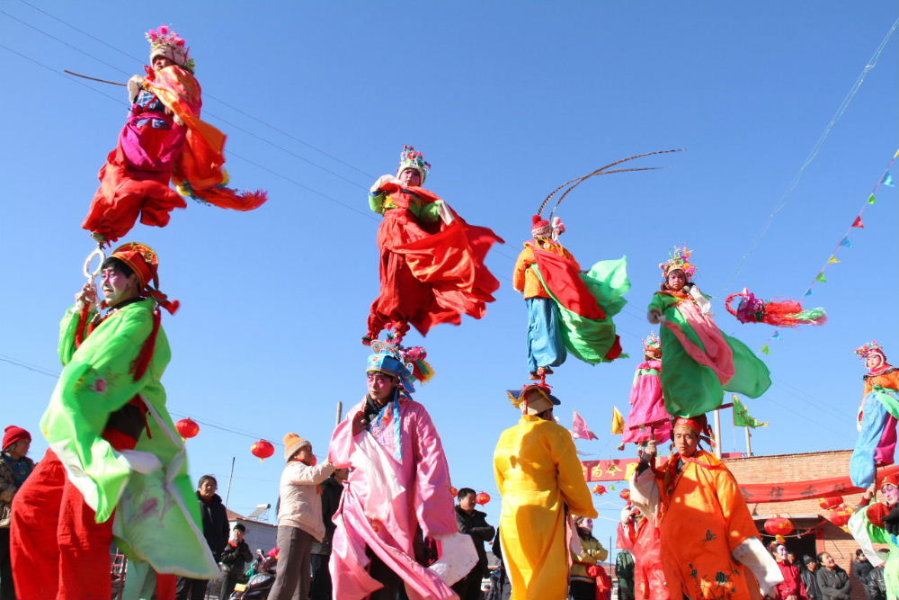 闹元宵，背哥（不知字对不对） 摄影 碧野田间