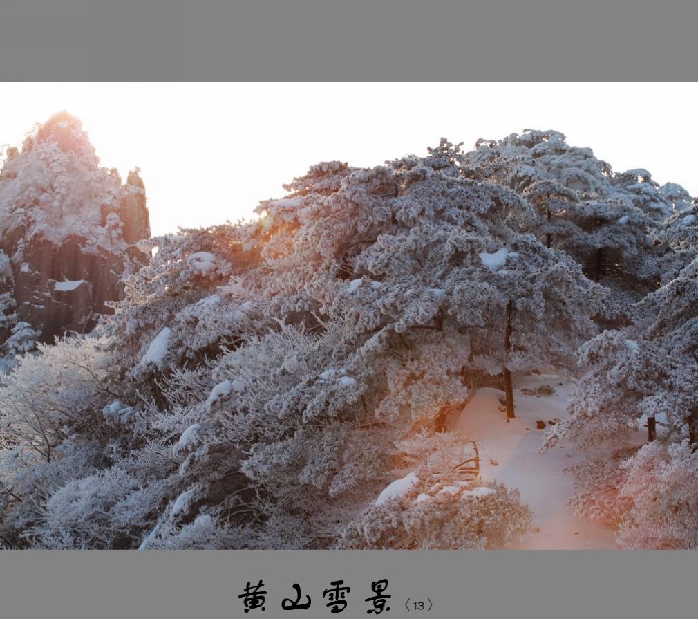 黄山雪景〈13〉2011〈029〉 摄影 季雨飞扬