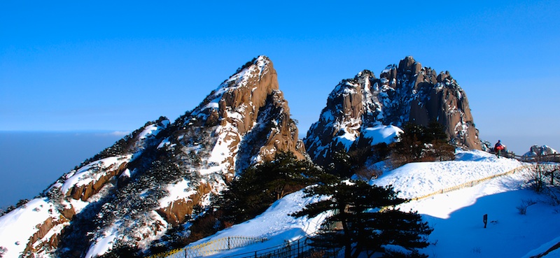 黄山冬雪 摄影 石头行者